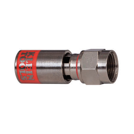Klein Tools Universal Series, Jack Cable Mount F Connector, Straight Body [VDV812-615]; 142-780