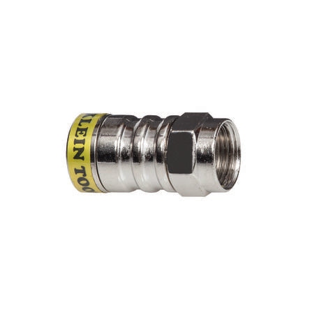 Klein Tools, Jack Cable Mount F Connector, Straight Body [VDV812-627]; 142-782