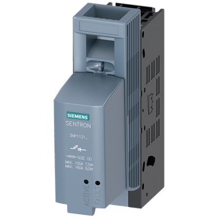 Siemens Fuse Switch Disconnector, 1 Pole, 160A Max Current [3NP1121-1CA24]; 143-375
