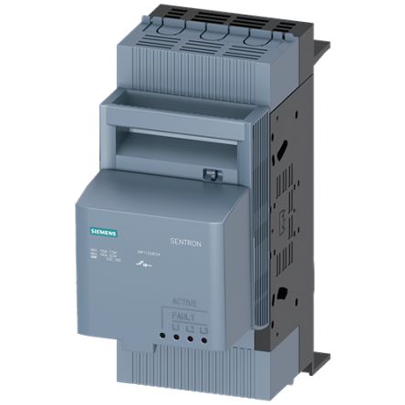 Siemens Fuse Switch Disconnector, 3 Pole, 160A Max Current [3NP1123-1BC24]; 143-382