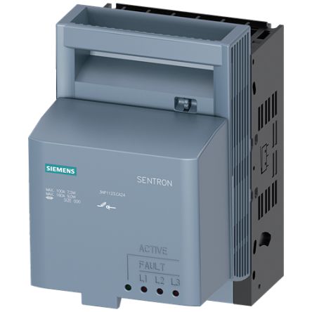 Siemens Fuse Switch Disconnector, 3 Pole, 160A Max Current [3NP1123-1CA24]; 143-386