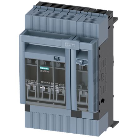 Siemens Fuse Switch Disconnector, 4 Pole, 160A Max Current [3NP1124-1BC20]; 143-395