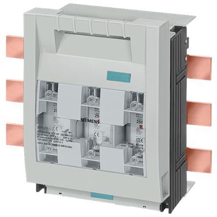 Siemens Fuse Switch Disconnector, 3 Pole, 160A Max Current [3NP5065-1CG00]; 143-555