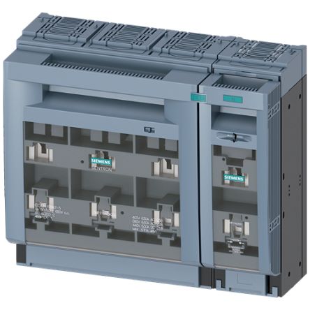 Siemens Fuse Switch Disconnector, 4 Pole, 630A Max Current [3NP1164-1DA20]; 143-688