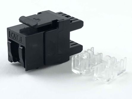 RS PRO Cat6 RJ45 Keystone Jack, UTP Shielding [0]; 143-833