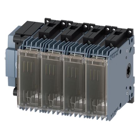 Siemens Fuse Switch Disconnector, 4 Pole, 63A Max Current [3KF1406-4LB11]; 144-017