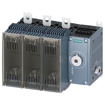 Siemens Fuse Switch Disconnector, 3 Pole, 250A Max Current [3KF3325-4RF11]; 144-036