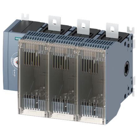 Siemens Fuse Switch Disconnector, 3 Pole, 400A Max Current [3KF4340-4LF11]; 144-041