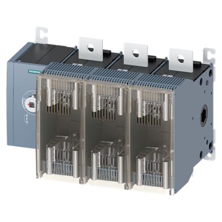 Siemens Fuse Switch Disconnector, 3 Pole, 800A Max Current [3KF5380-0LF11-8AA1]; 144-049