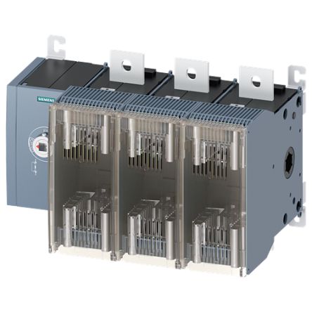 Siemens Fuse Switch Disconnector, 3 Pole, 800A Max Current [3KF5380-4LF11]; 144-050