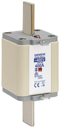 Siemens 400A Tag Fuse, NH2, 400V ac [3NA6260-4]; 144-098