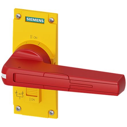 Siemens Red/Yellow Rotary Handle, 3KC Series [3KC9401-2]; 144-112