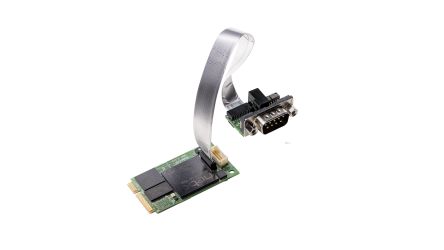Hilscher 1 Mini PCI Express D-sub, 9 Pin Serial Card [CIFX 90E-CO\NHS\F]; 144-581