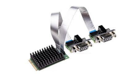Hilscher 2 Port Mini PCI Express D-sub, 9 Pin Serial Card [CIFX 90E-2DP\ET\F]; 144-594