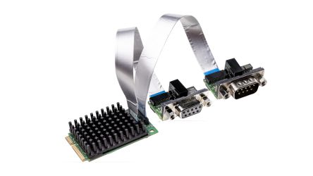 Hilscher 2 Port Mini PCI Express D-sub, 9 Pin Serial Card [CIFX 90E-2DP\CO\ET\F+ML]; 144-598