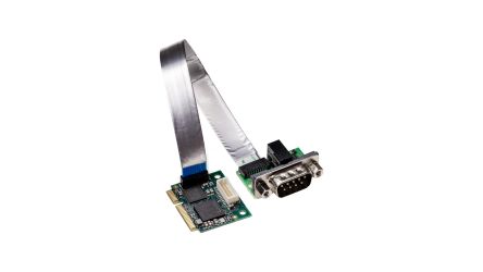 Hilscher 1 Mini PCI Express D-sub, 9 Pin Serial Card [CIFX HPCIE90-CO\F]; 144-609