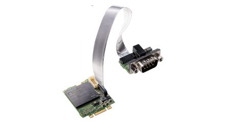 Hilscher 1 PCI Express M.2 D-sub, 9 Pin Serial Card [CIFX M3042100BM-CO\F]; 144-653
