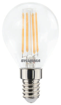 Sylvania Retro Ball E14 LED Bulbs 4.5 W(40W), 2700K, Warm White, Bulb shape [29553]; 144-741