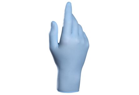 Mapa SOLO 967 Light Blue Work Gloves, Size 6 [3496711 / 6]; 144-814