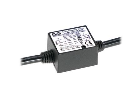 MEAN WELL Surge Protector, 10kA, 320V (Volts), Panel Mount Mount [SPD-10-320S]; 145-107