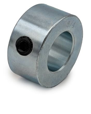 RS PRO Shaft Collar, One Piece, Set Screw, Bore 0.5in, OD 1in, W 04.37in, Steel [0]; 145-691