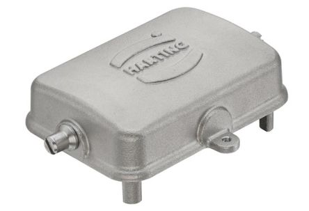 HARTING Protection Cover, Han-INOX Series , For Use With Bulkhead Mounted Housings [19440065405]; 145-749