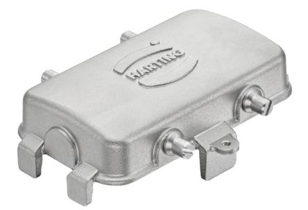 HARTING Protection Cover, Han-INOX Series , For Use With Bulkhead Mounted Housings [19440105405]; 145-750