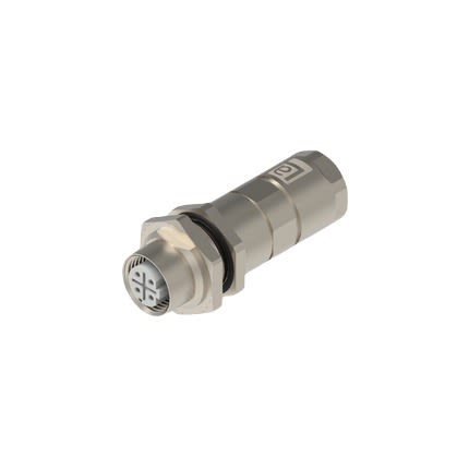 Lumberg Automation M12 Crimp Rail Series Ethernet Connector, Cable, Cat5 Straight [935092009 RM12CFSSR4DCAT5]; 145-868