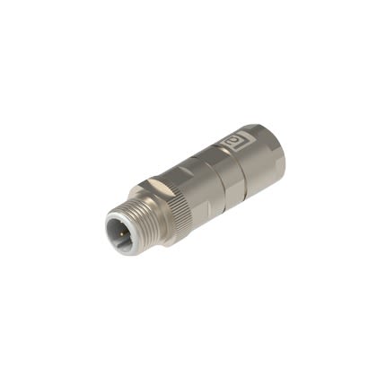 Lumberg Automation M12 Crimp Rail Series Ethernet Connector, Cable, Cat5 Straight [935092006 RM12CMSSV4DCAT5]; 145-927