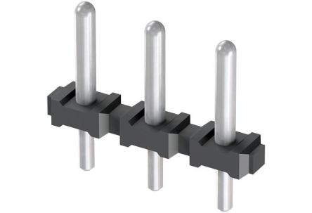 HARTING Har-Flexicon Series Horizontal Through Hole Connector Strip, 3 Contact(s), 5 mm Pitch, 1 Row(s), Unshrouded [14120316050000]; 146-302