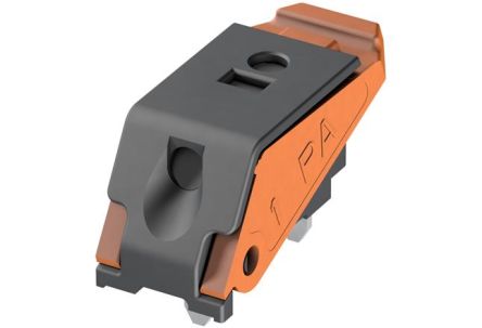 HARTING har-flexicon Series PCB Terminal Block, 1-Contact, Through Hole Mount, 1-Row, Push In Spring Termination [14020100101169]; 146-321