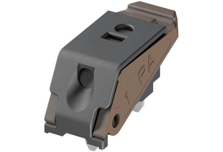 HARTING har-flexicon Series PCB Terminal Block, 1-Contact, Through Hole Mount, 1-Row, Push In Spring Termination [14020100101170]; 146-322