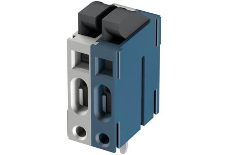 HARTING har-flexicon Series PCB Terminal Block, 2-Contact, 3.5mm Pitch, Wave Soldering, 1-Row, IDC Termination [14030214301201]; 146-325