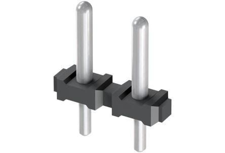 HARTING Har-Flexicon Series Horizontal Through Hole Connector Strip, 2 Contact(s), 5 mm Pitch, 1 Row(s), Unshrouded [14120216050000]; 146-338