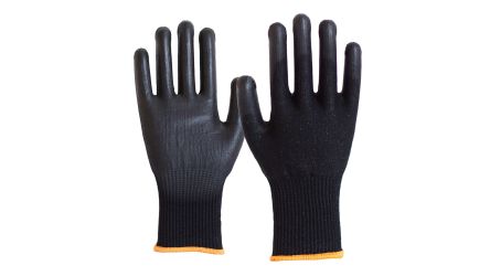 NITRAS SAFETY NITRAS Black Yarn Abrasion Resistant, Anti-Slip, Chemical Resistant, Cut Resistant, Puncture Resistant, [6806-8]; 146-655