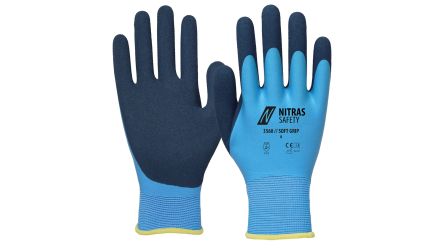 NITRAS SAFETY NITRAS Blue Polyester Abrasion Resistant, Chemical Resistant, Cut Resistant, Puncture Resistant, Tear [3560-9]; 146-663