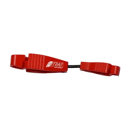 NITRAS SAFETY NITRAS-CLIP Red Glove Holder Glove Grabber, Size 1 [Nitras-Clip]; 146-817