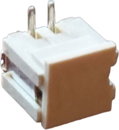 RS PRO Top Entry Through Hole PCB Header, 2 Contact(s), 1.5 mm Pitch, 1 Row(s), Shrouded [0]; 147-052