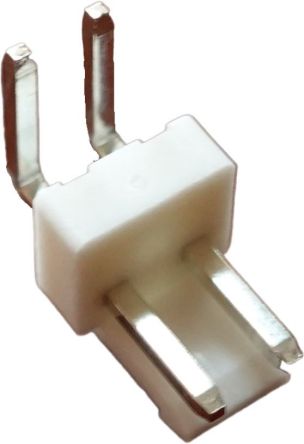 RS PRO Side Entry Through Hole PCB Header, 2 Contact(s), 3.96 mm Pitch, 1 Row(s) [0]; 147-056