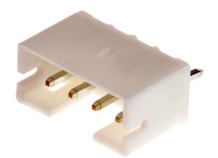 RS PRO Straight Through Hole PCB Header, 4 Contact(s), 2 mm Pitch, 1 Row(s) [0]; 147-063