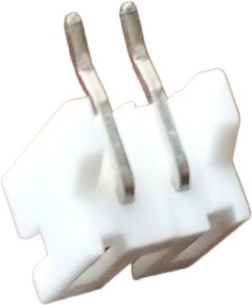RS PRO Right Angle Through Hole PCB Header, 2 Contact(s), 2 mm Pitch, 1 Row(s) [0]; 147-070
