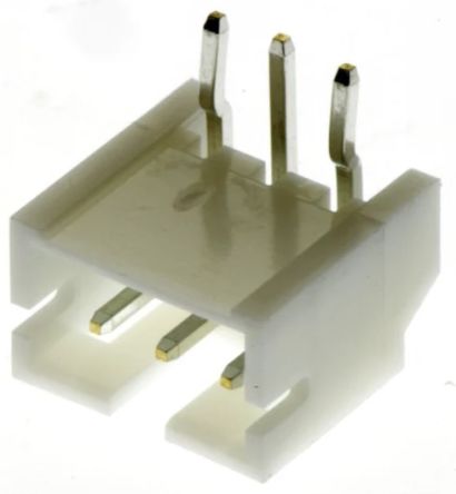 RS PRO Right Angle Through Hole PCB Header, 3 Contact(s), 2 mm Pitch, 1 Row(s) [0]; 147-072