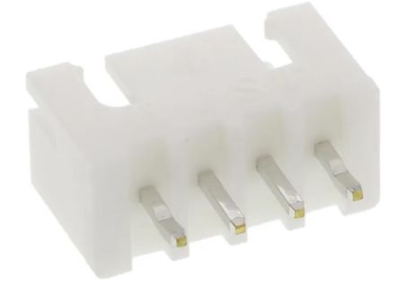 RS PRO Top Entry Through Hole PCB Header, 4 Contact(s), 2.5 mm Pitch, 1 Row(s) [0]; 147-078