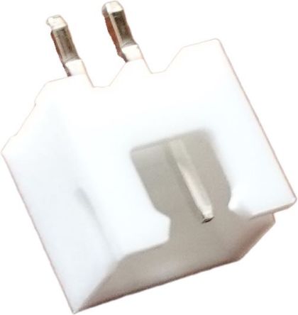 RS PRO Top Entry Through Hole PCB Header, 2 Contact(s), 2.5 mm Pitch, 1 Row(s), Shrouded [0]; 147-079
