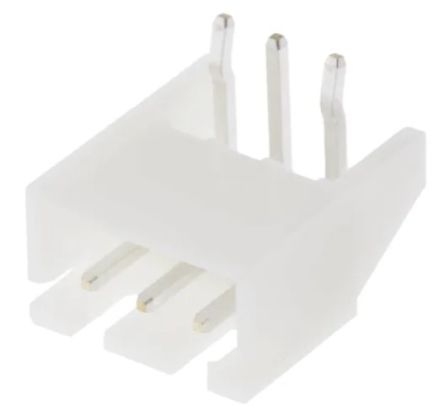 RS PRO Side Entry Through Hole PCB Header, 3 Contact(s), 2.5 mm Pitch, 1 Row(s), Shrouded [0]; 147-086