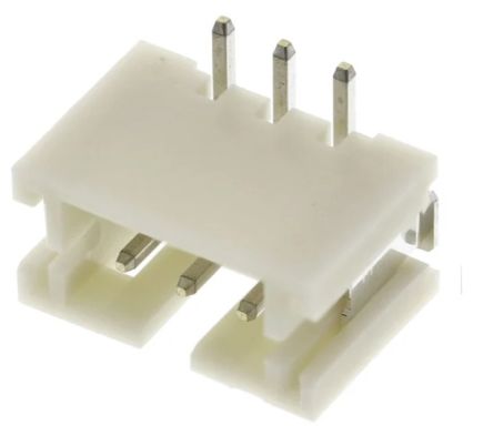RS PRO Straight Surface PCB Header, 3 Contact(s), 2 mm Pitch, 1 Row(s), Shrouded [0]; 147-091