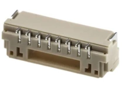 RS PRO Right Angle Surface PCB Header, 8 Contact(s), 1.25 mm Pitch, 1 Row(s) [0]; 147-119