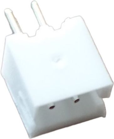 RS PRO Straight Through Hole PCB Header, 2 Contact(s), 1.5 mm Pitch, 1 Row(s), Shrouded [0]; 147-127