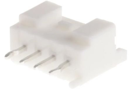 RS PRO Straight Through Hole PCB Header, 4 Contact(s), 2 mm Pitch, 1 Row(s) [0]; 147-138