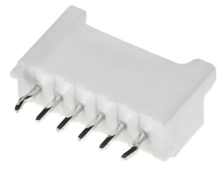 RS PRO Straight Through Hole PCB Header, 6 Contact(s), 2 mm Pitch, 1 Row(s) [0]; 147-141